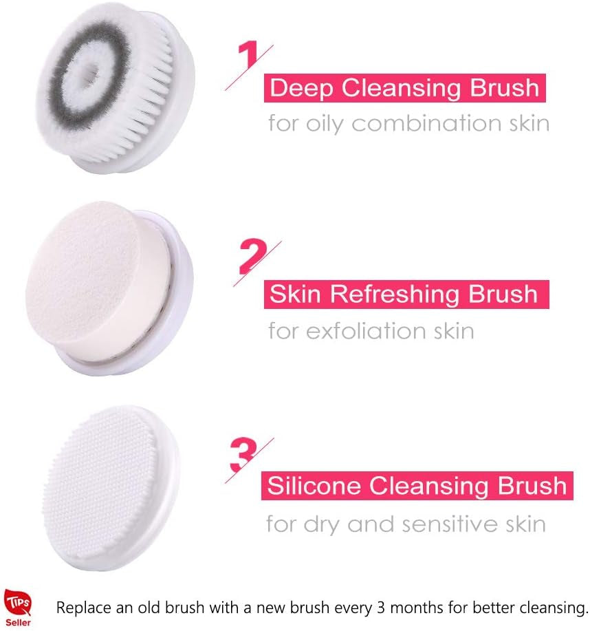 Facial Cleansing & Exfoliator Brush Set